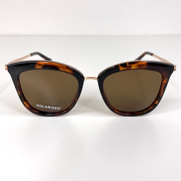 LE SPECS ​​Caliente NEW Tortoise Rose Gold Polarized Sunglasses NEW main image 9